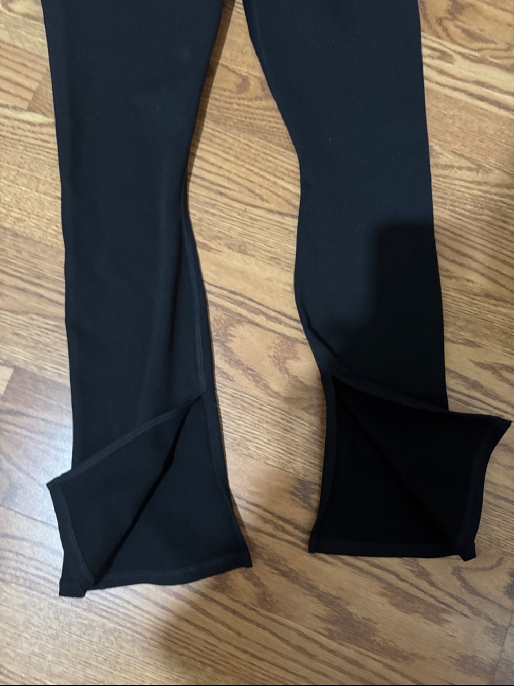 Fabletics Black High-Rise Flare Leggings - Solid Black - Picture 2 of 4